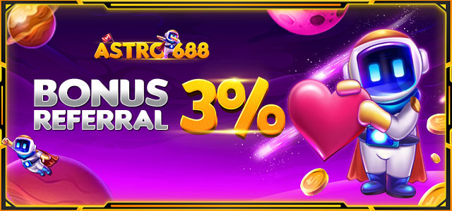 BONUS REFERRAL 3%